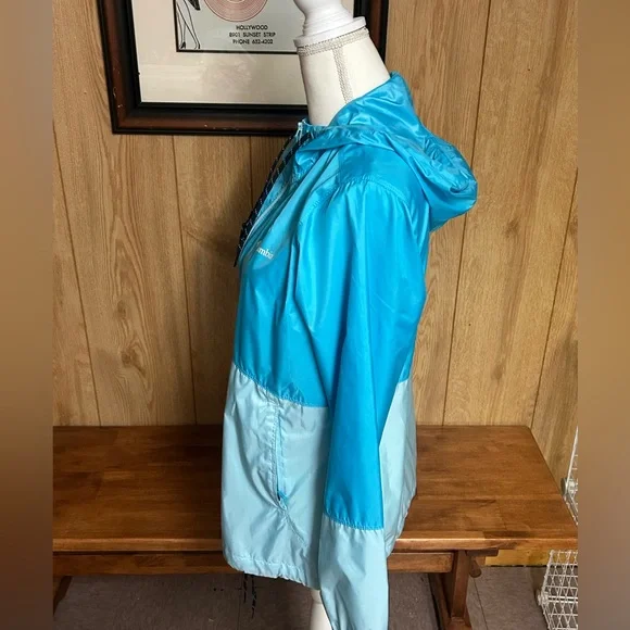 Columbia Women’s Blue Flash Forward Water-Resistant Windbreaker Size M - Picture 5 of 11